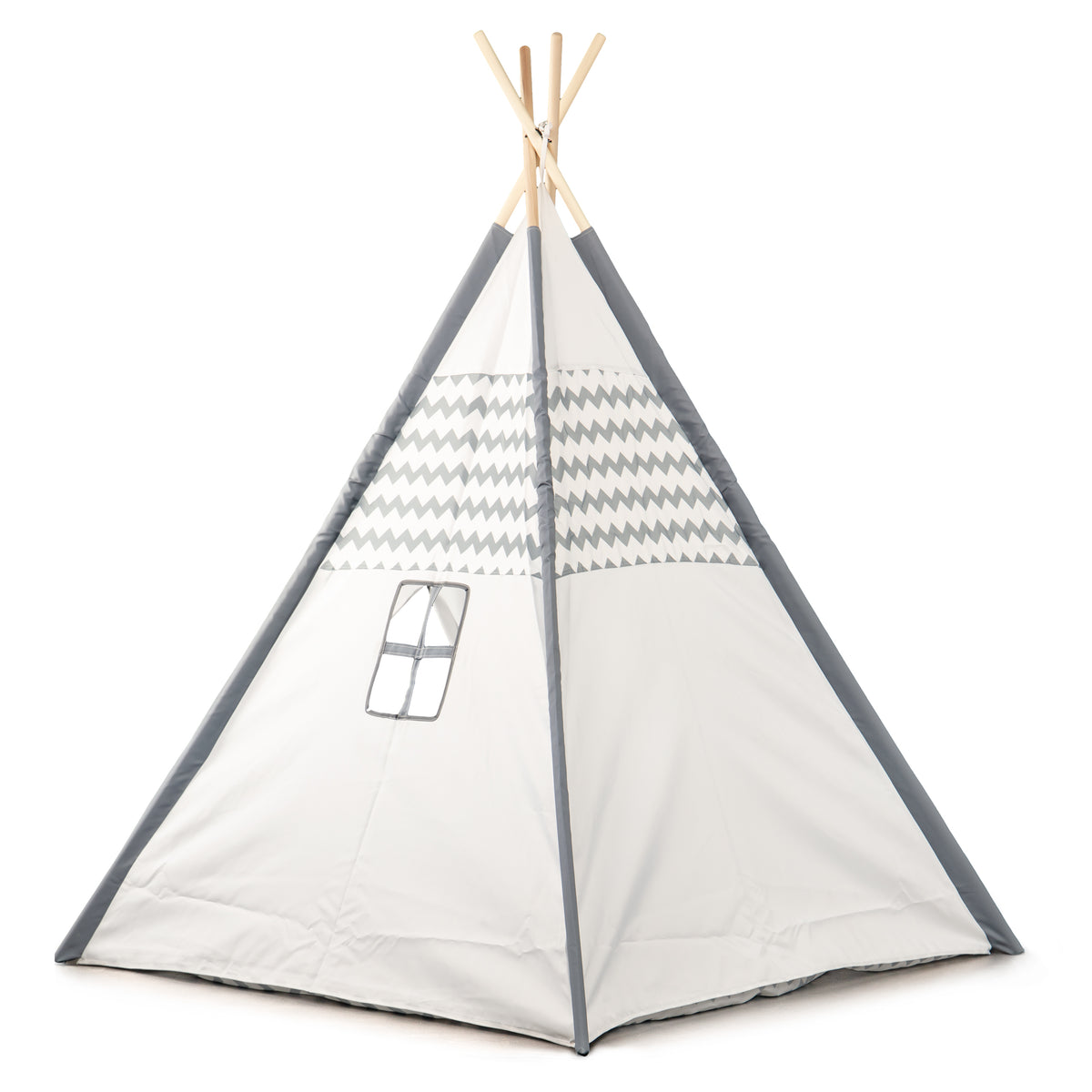 Tipi vigvama telts ar pilnu grīdu | EcoToys