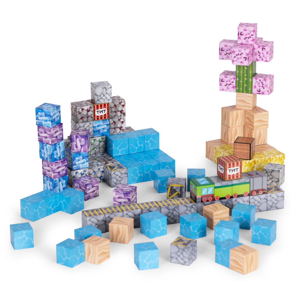 Magnētiskais konstruktors bērniem, 112 gab. | EcoToys