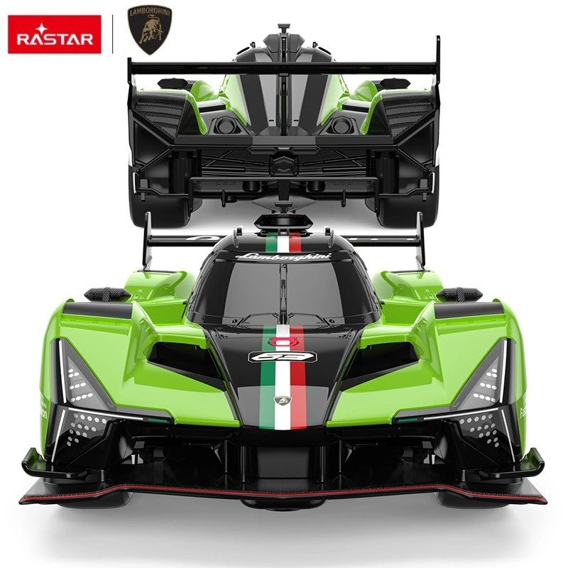 Radiovadāma mašīna Lamborghini SC63 LMDH, 1:24 Rastar 10160 | EcoToys