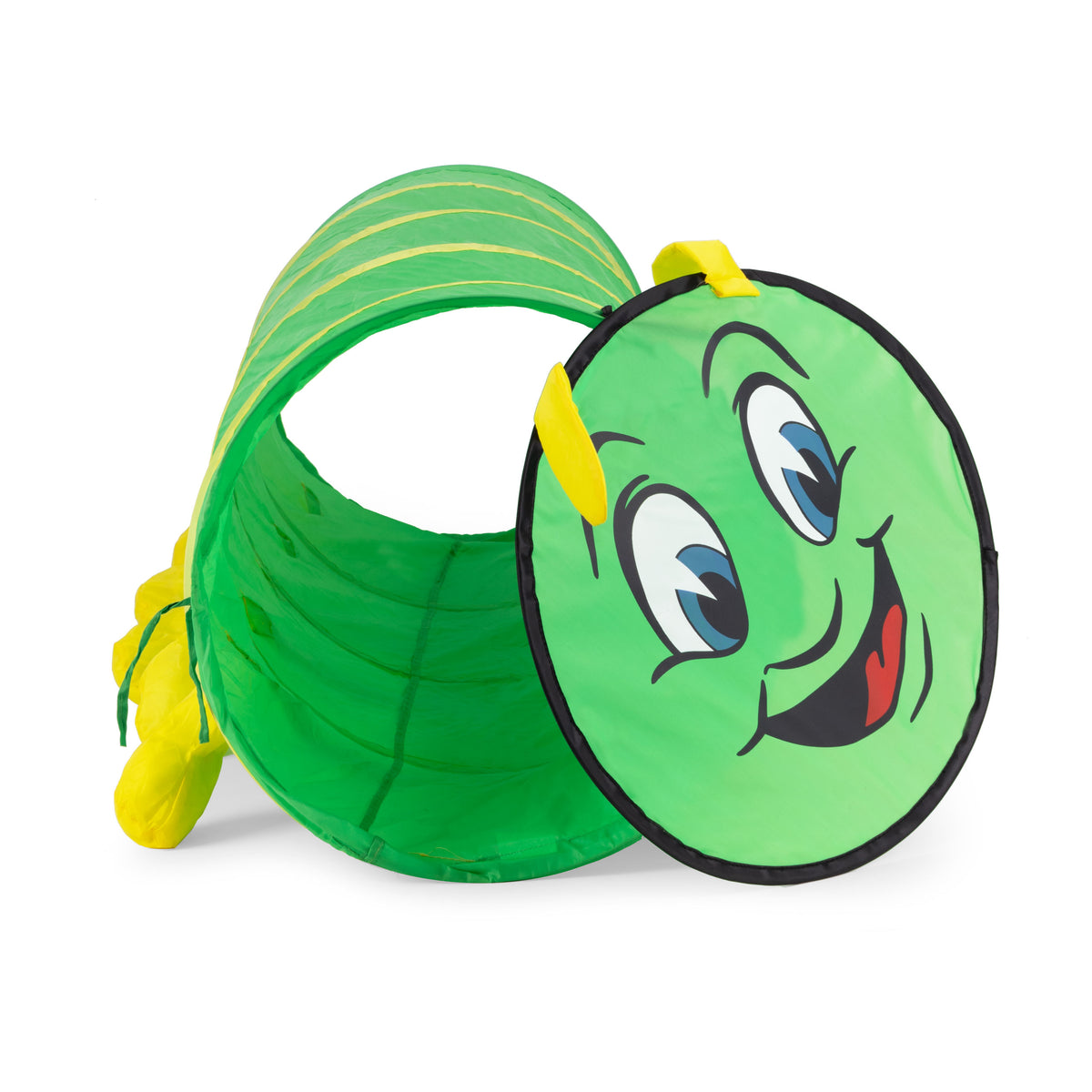 Bērnu rotaļu telts ar tuneli “Kāpurs” IPLAY | EcoToys
