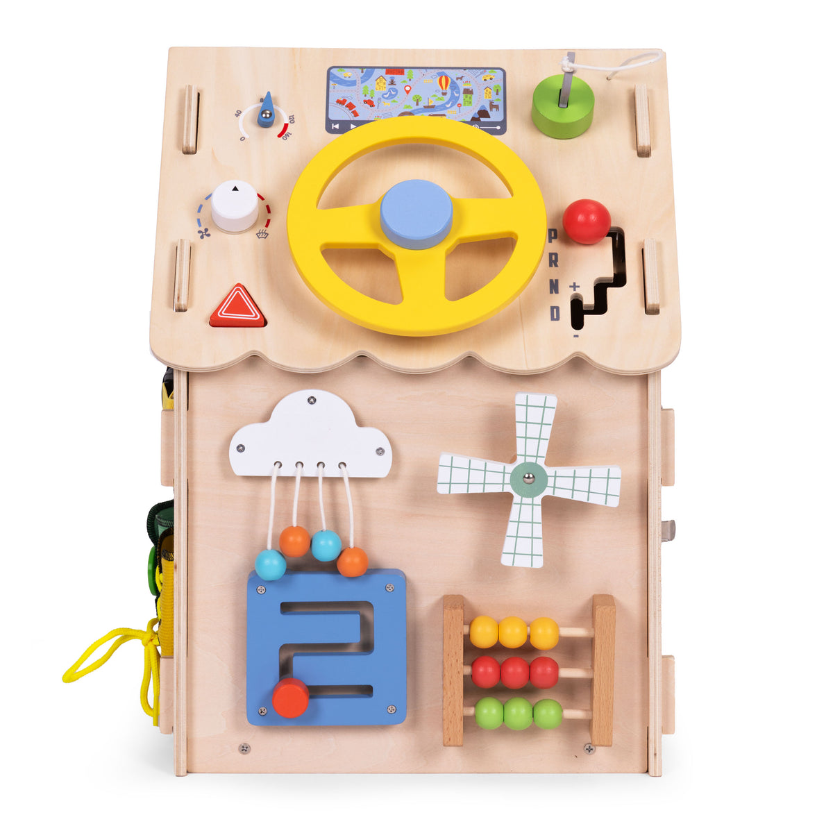 Koka sensorā mājiņa bērniem XXL, 30 gab. | EcoToys