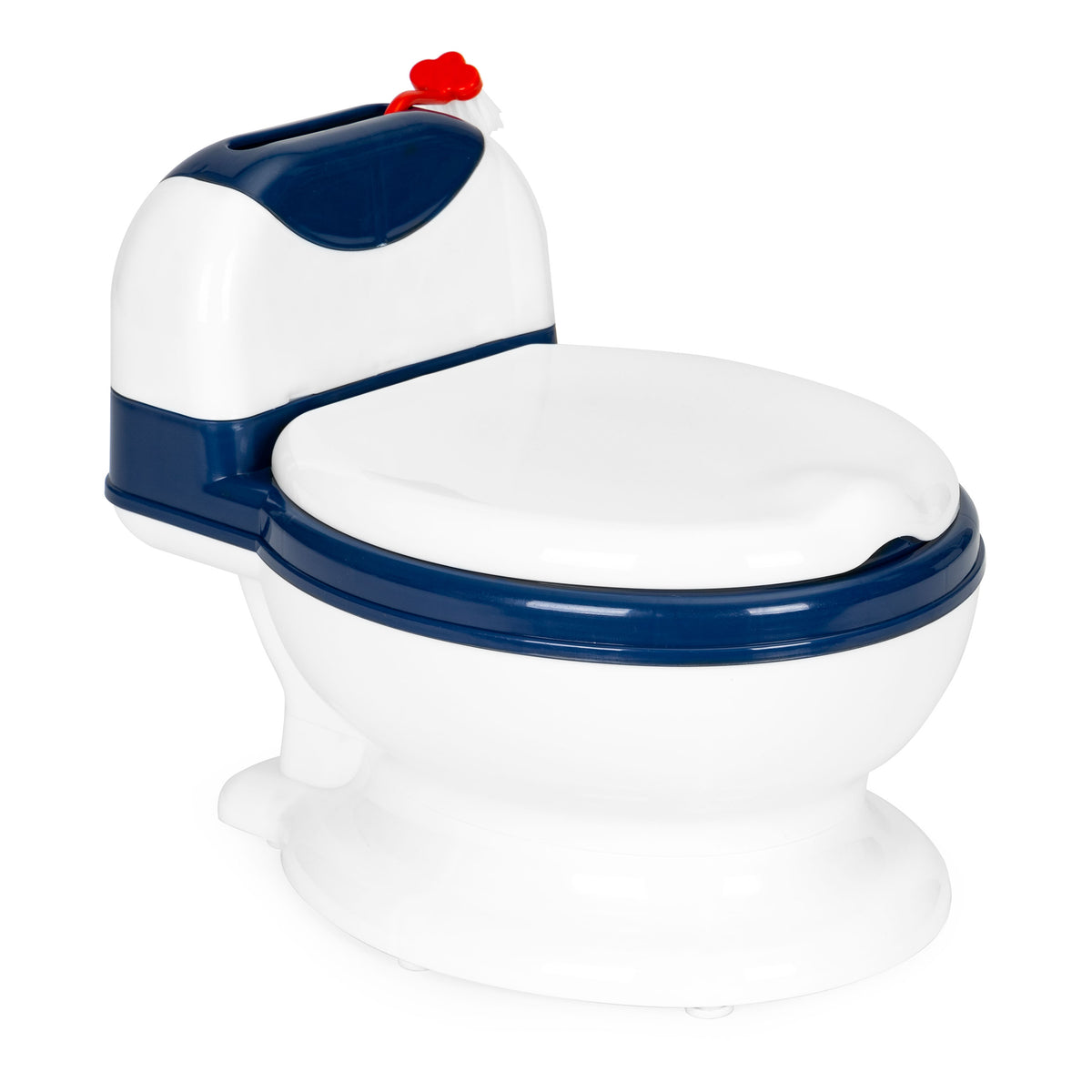 Bērnu podiņš ar izņemamu ieliktni, vāku un birsti | EcoToys