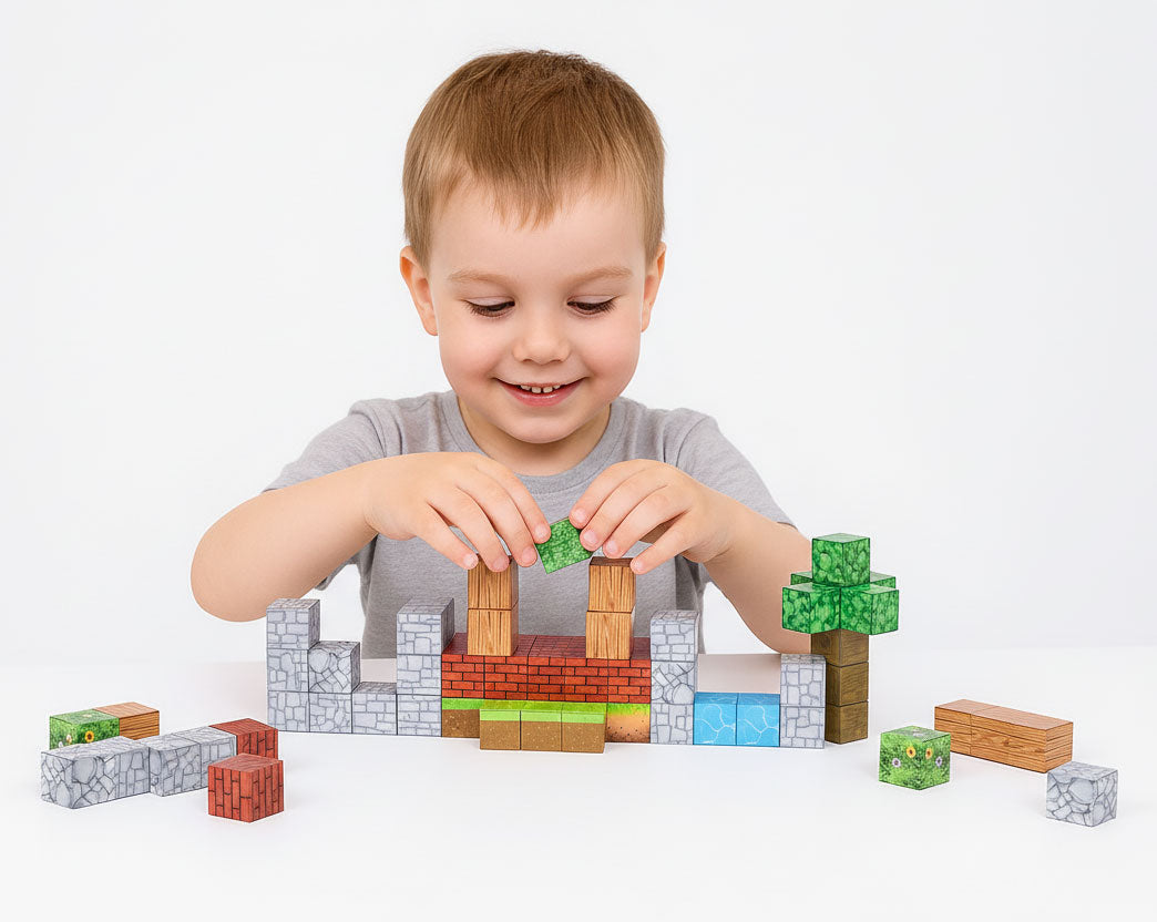 Magnētiskais konstruktors bērniem, 119 gab. | EcoToys