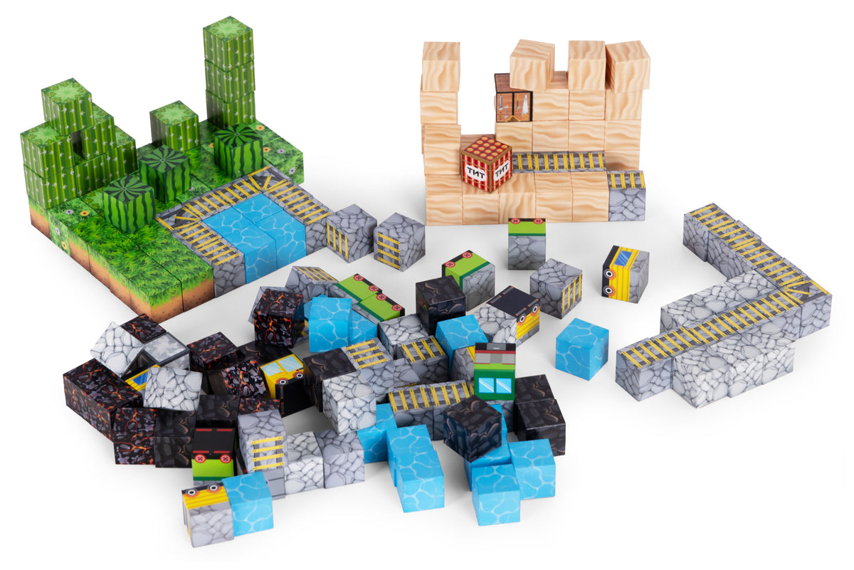 Magnētiskais konstruktors bērniem, 169 gab. | EcoToys