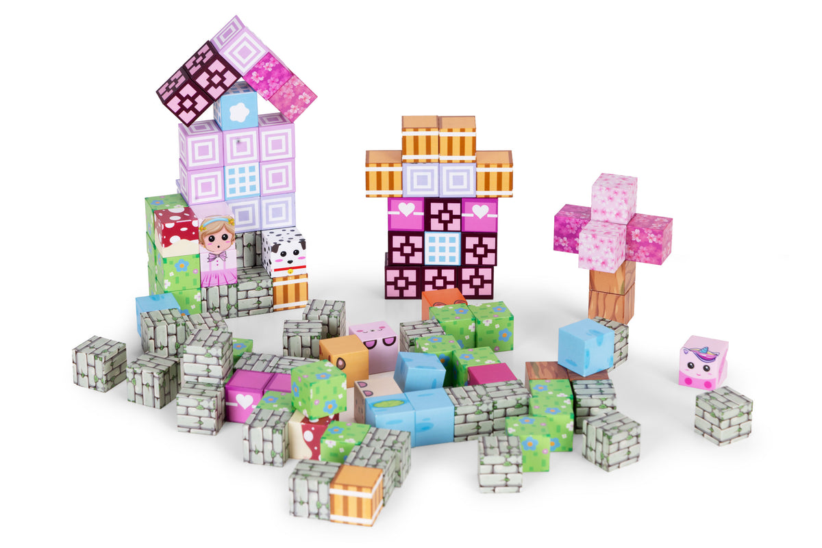 Magnētiskais konstruktors bērniem, 113 gab. | EcoToys