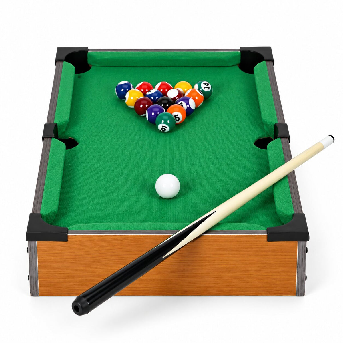Mini biljarda galds 50x30 cm bērniem ar piederumiem | EcoToys