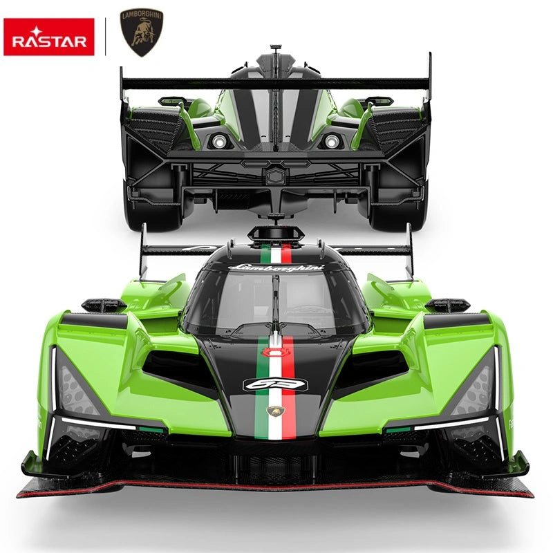 Radiovadāma mašīna Lamborghini SC63 LMDH, 1:14 Rastar 10150 | EcoToys