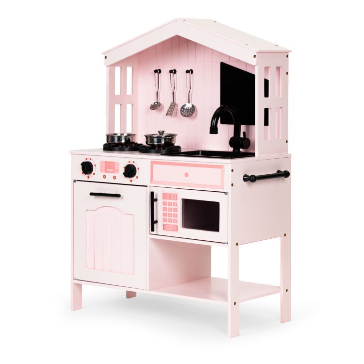 Koka virtuve bērniem READY TO GRILL PINK