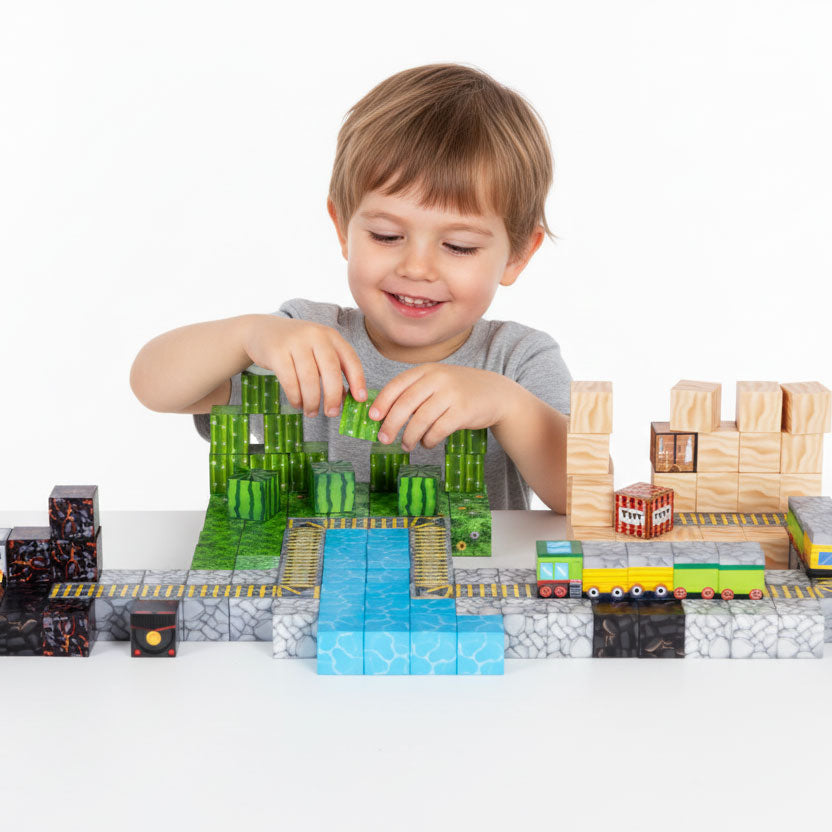 Magnētiskais konstruktors bērniem, 169 gab. | EcoToys