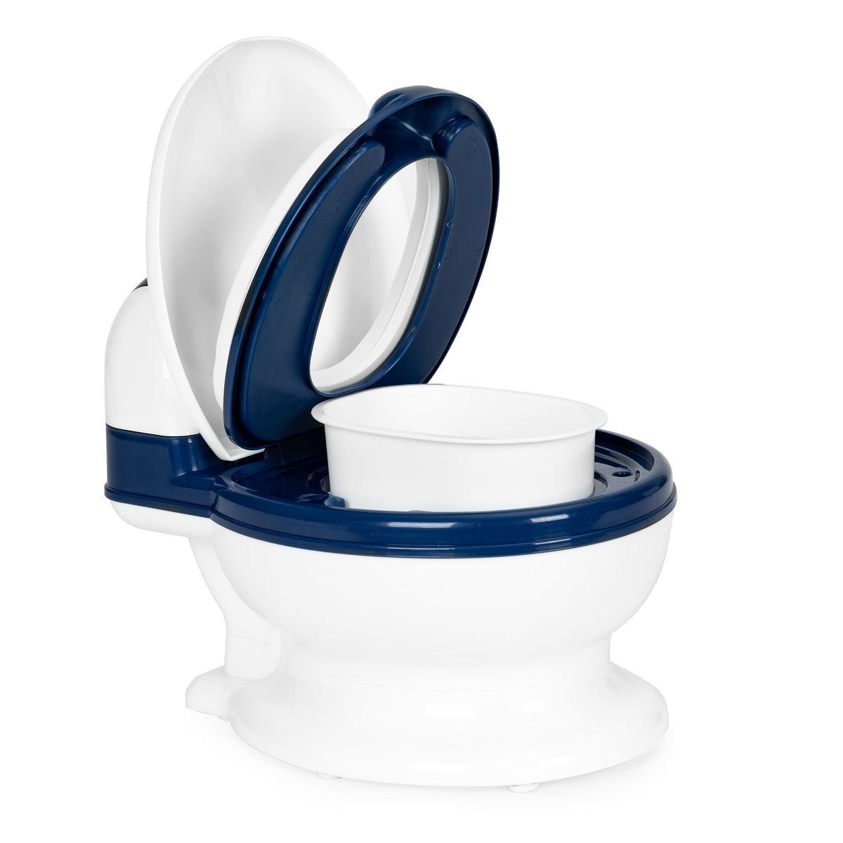 Bērnu podiņš ar izņemamu ieliktni, vāku un birsti | EcoToys