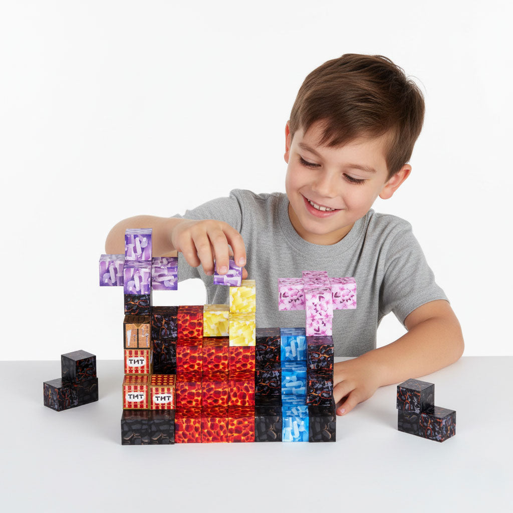 Magnētiskais konstruktors bērniem, 86 gab. | EcoToys