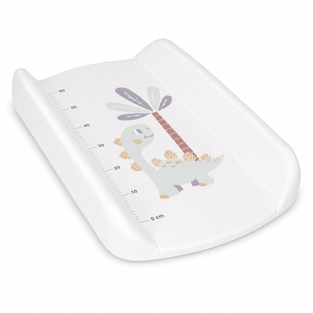 Ciets profilēts pārtinamais paliktnis 85x50 cm gultiņai un kumodei “Dinozauri” | EcoToys