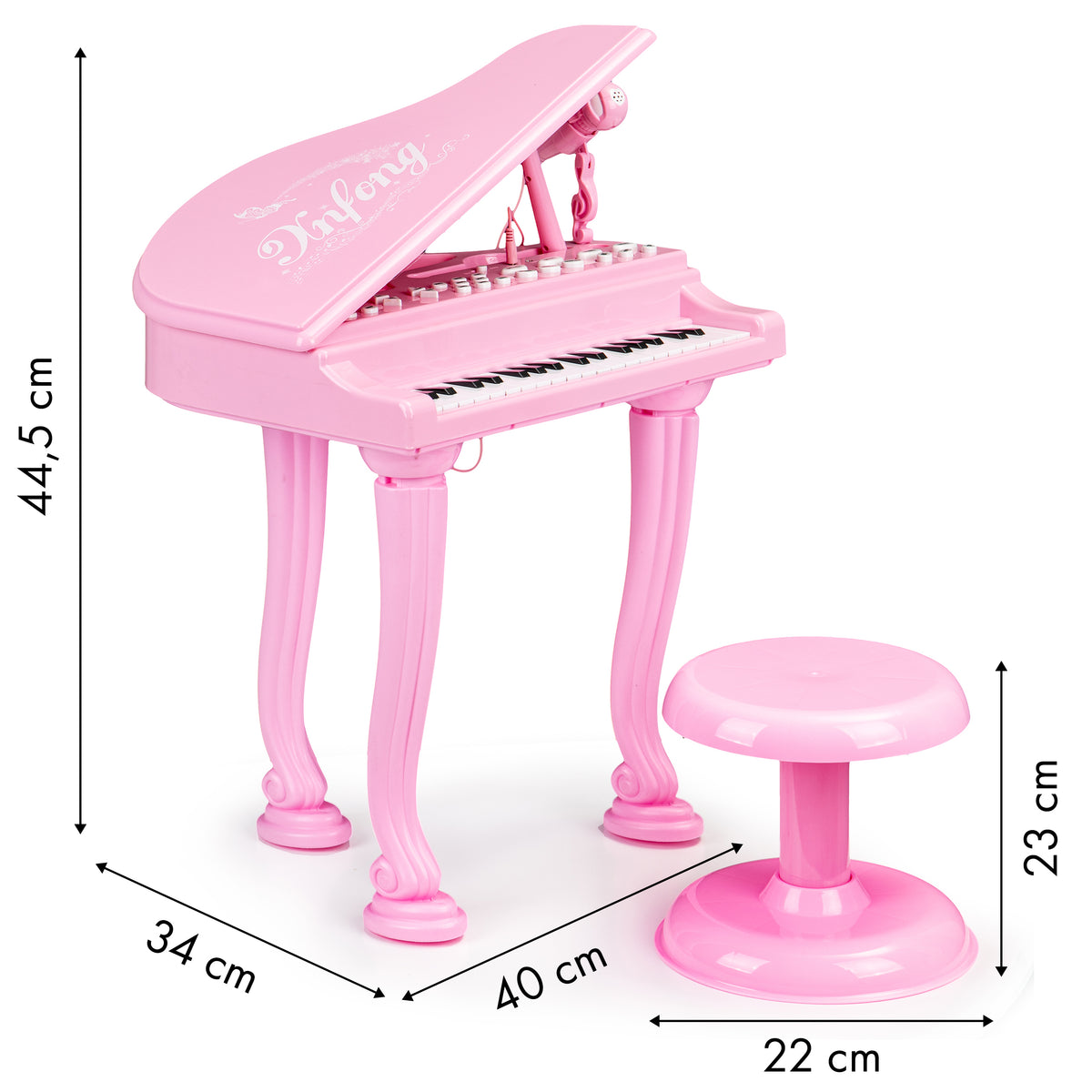 Sintezators – klavieres ar mikrofonu un MP3 | EcoToys