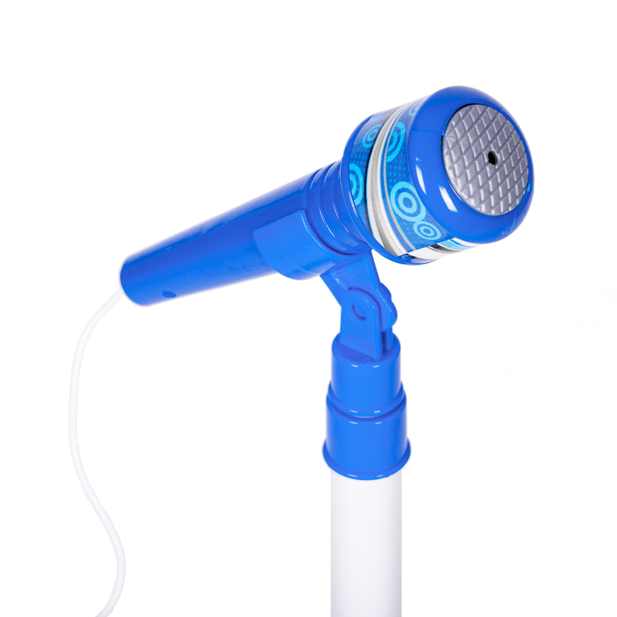 Elektriskā ģitāra un mikrofons ar statīvu bērniem, MP3, zila | EcoToys