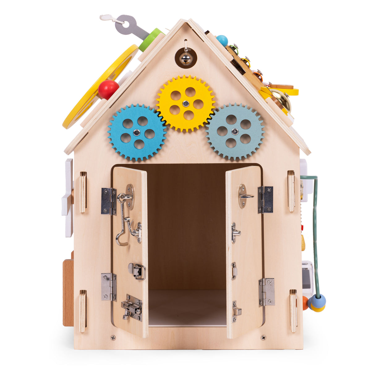 Koka sensorā mājiņa bērniem XXL, 30 gab. | EcoToys