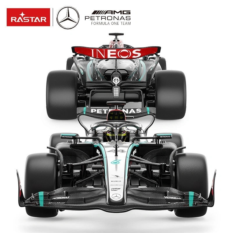 Radiovadāma mašīna Mercedes AMG F1 W15 E, 1:12 Rastar 10250 | EcoToys
