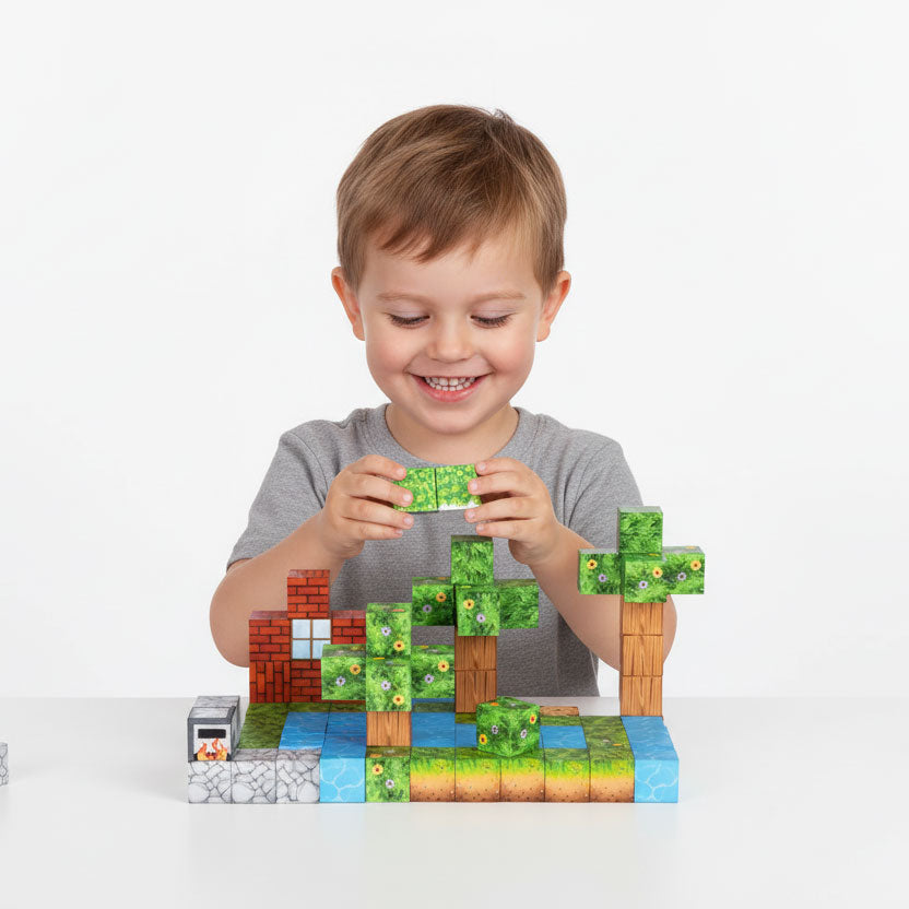 Magnētiskais konstruktors bērniem, 88 gab. | EcoToys