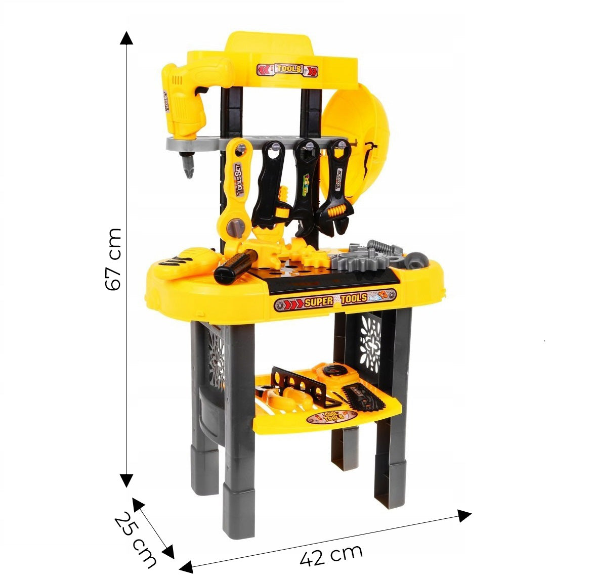 Bērnu darbagalds ar instrumentiem, 23 gab. | EcoToys