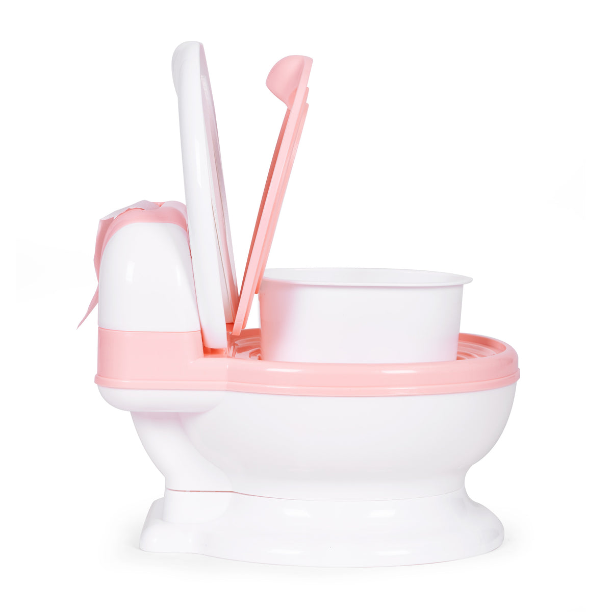 Bērnu podiņš ar izņemamu ieliktni, vāku un birsti | EcoToys
