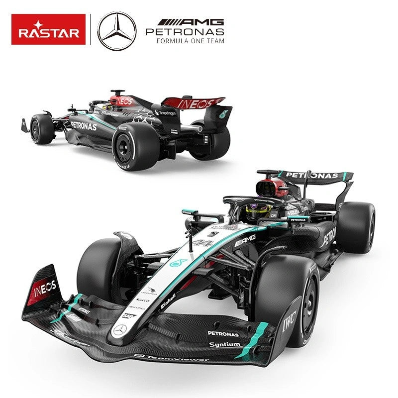 Radiovadāma mašīna Mercedes AMG F1 W15 E, 1:12 Rastar 10250 | EcoToys