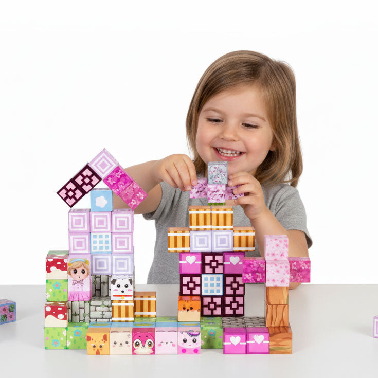 Magnētiskais konstruktors bērniem, 113 gab. | EcoToys