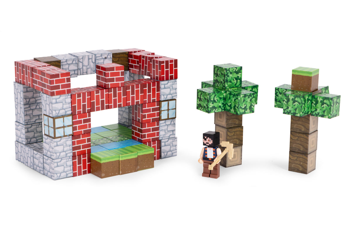 Magnētiskais konstruktors bērniem, 100 gab. | EcoToys