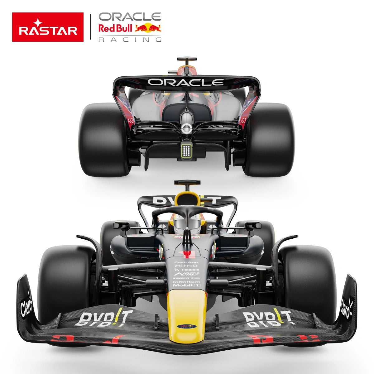 Radiovadāma mašīna Oracle Red Bull Racing RB18 F1, 1:12 Rastar 94700 | EcoToys