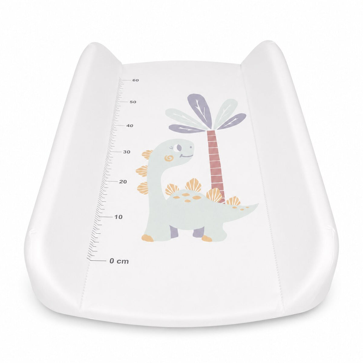 Ciets profilēts pārtinamais paliktnis 85x50 cm gultiņai un kumodei “Dinozauri” | EcoToys