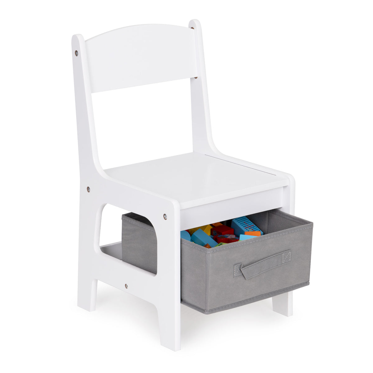 Koka bērnu mēbeļu komplekts: galds ar tāfeli + 2 krēsli | EcoToys
