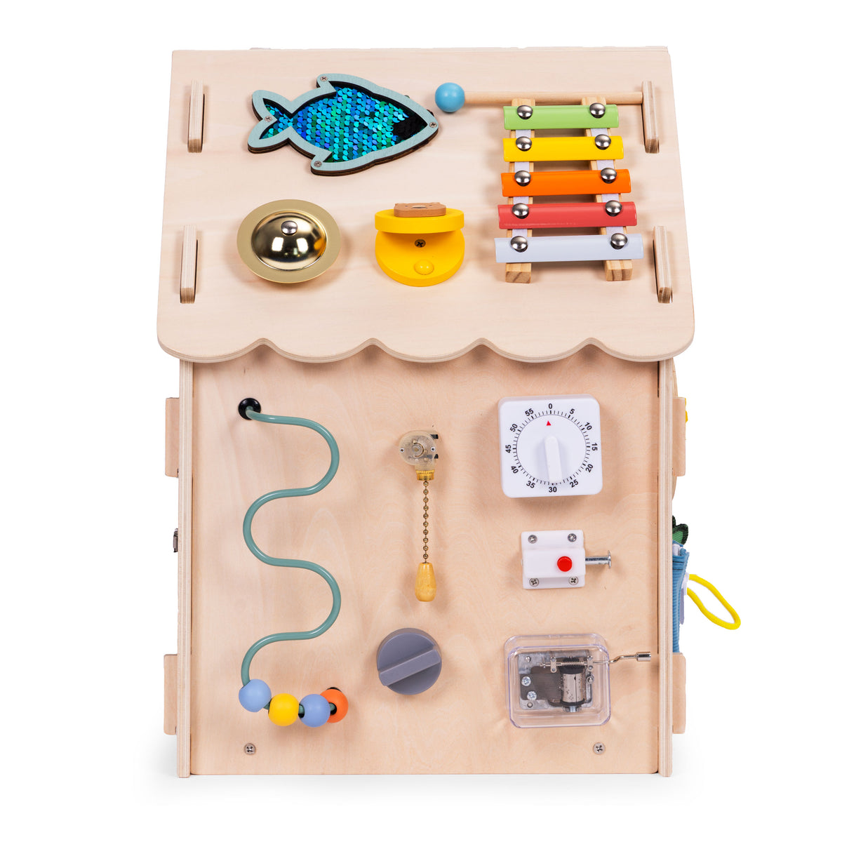 Koka sensorā mājiņa bērniem XXL, 30 gab. | EcoToys