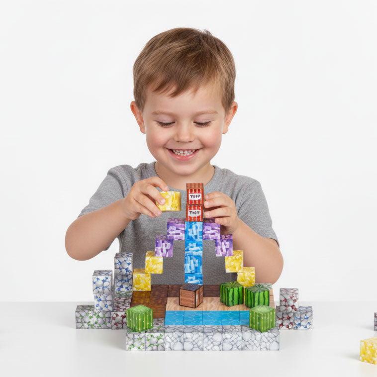 Magnētiskais konstruktors bērniem, 88 gab. | EcoToys