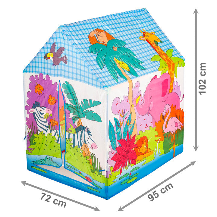 Bērnu rotaļu telts “Zoodārzs” IPLAY | EcoToys