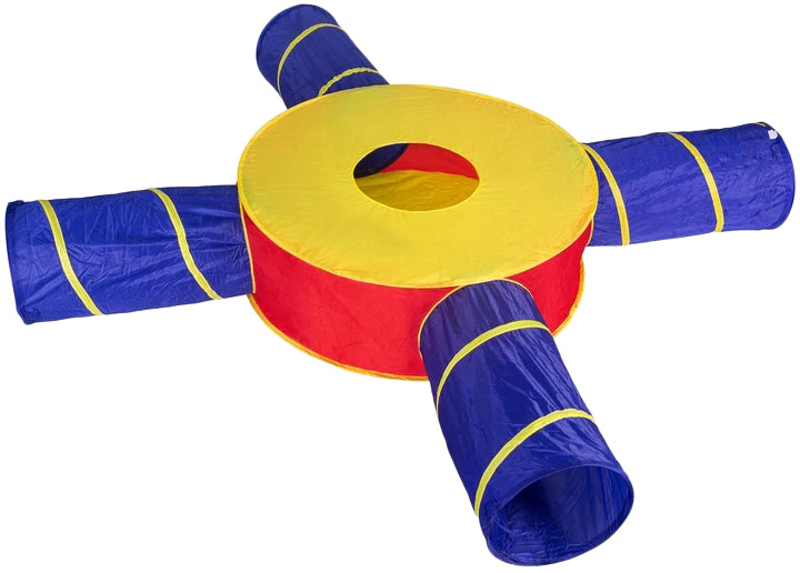 Bērnu telšu komplekts 7in1 – mājiņas un 4 tuneļi IPLAY | EcoToys