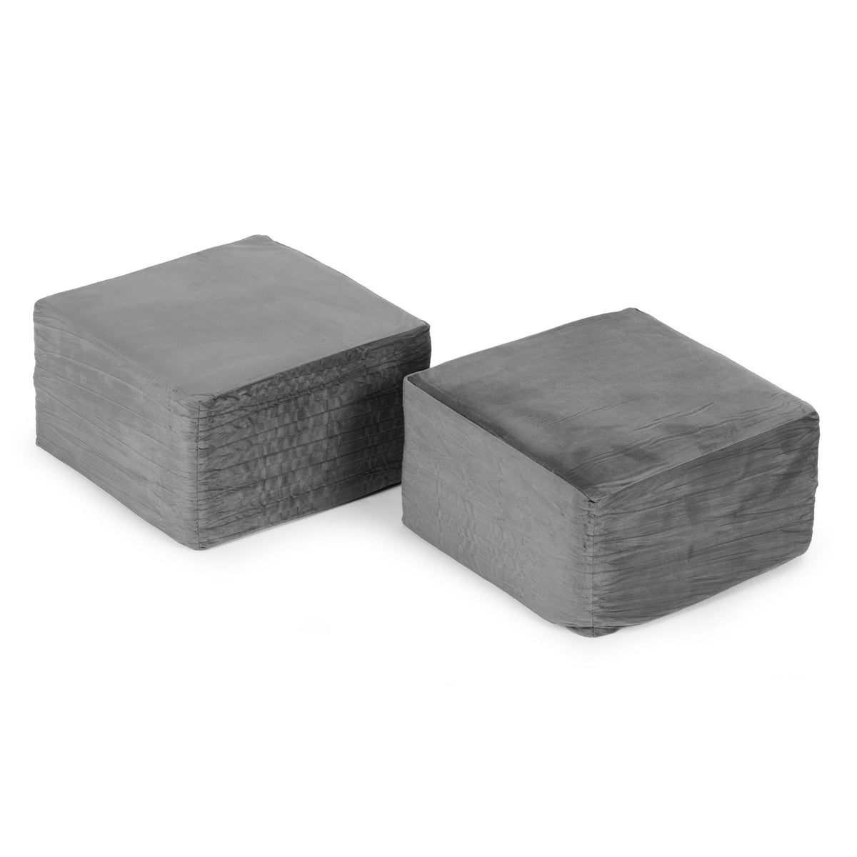 Saliekams modulārs bērnu dīvāns DIY, 4 mīksti spilveni, pelēks | EcoToys