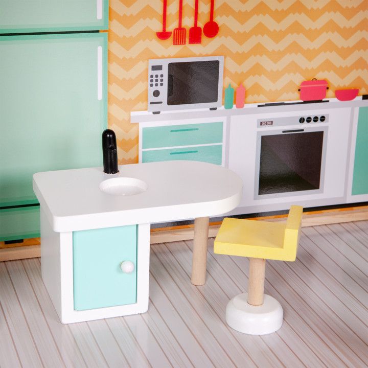 Koka leļļu māja ar liftu  Candy Residence