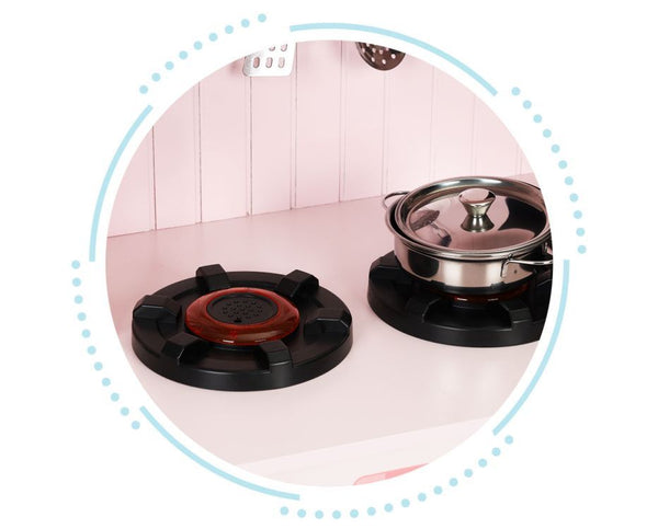 Koka virtuve bērniem READY TO GRILL PINK