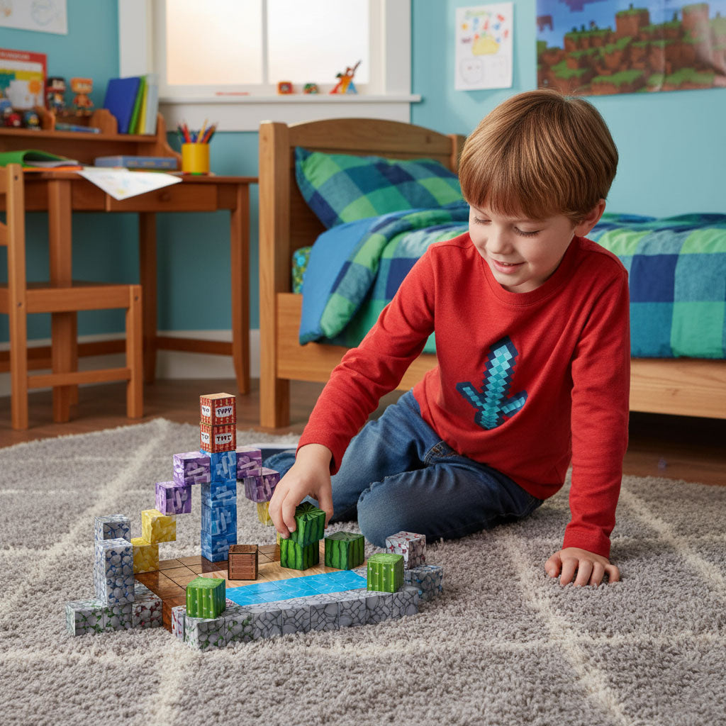 Magnētiskais konstruktors bērniem, 88 gab. | EcoToys
