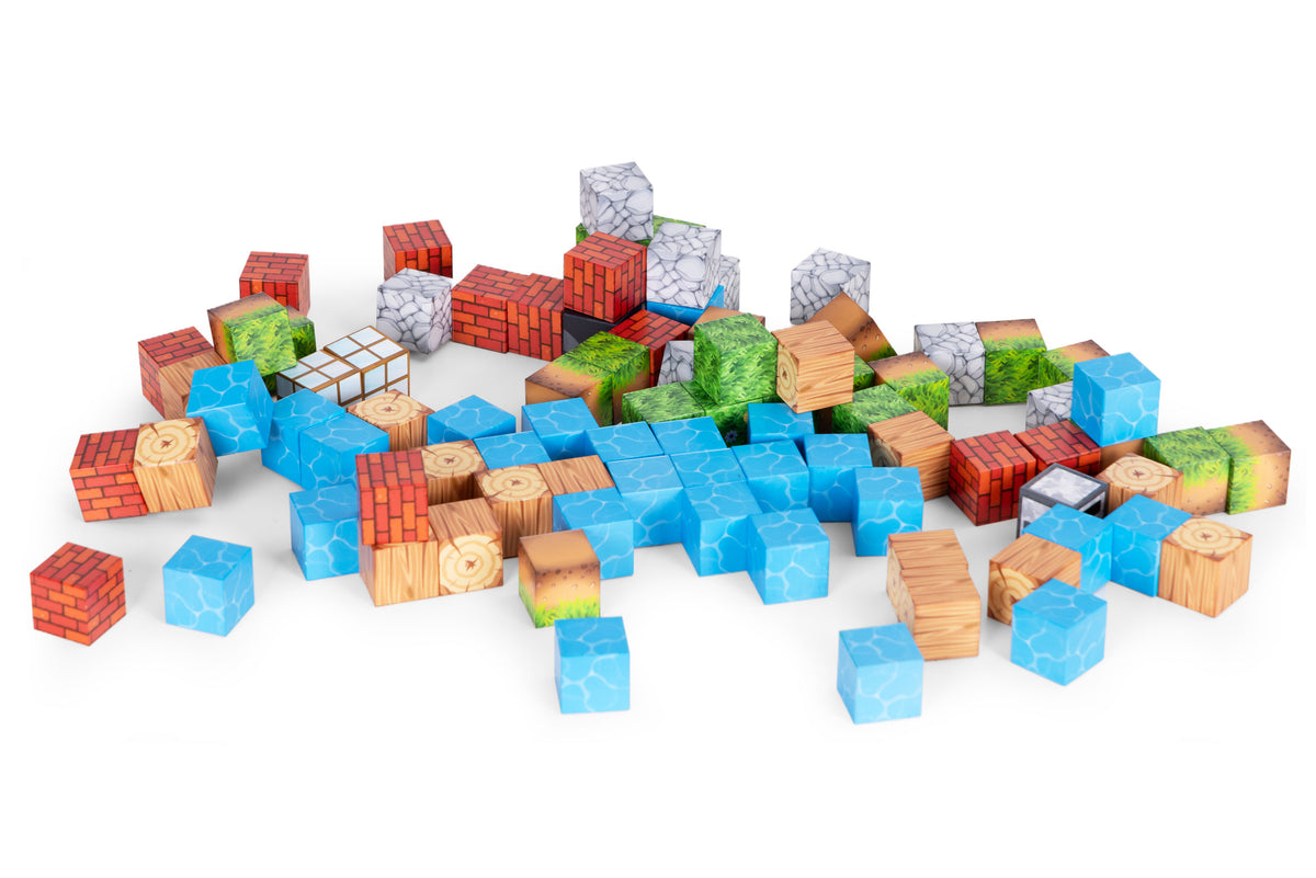 Magnētiskais konstruktors bērniem, 87 gab. | EcoToys