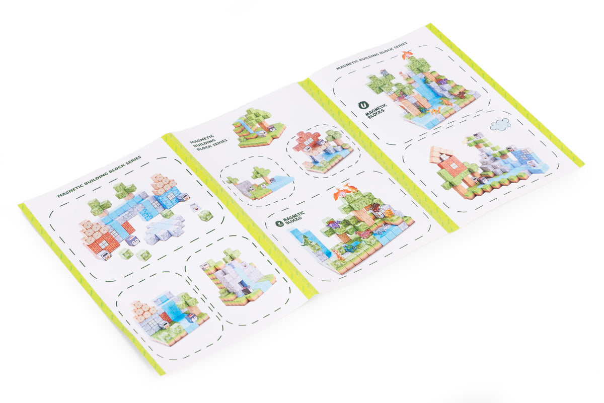 Magnētiskais konstruktors bērniem “Dinozauri”, 142 gab. | EcoToys