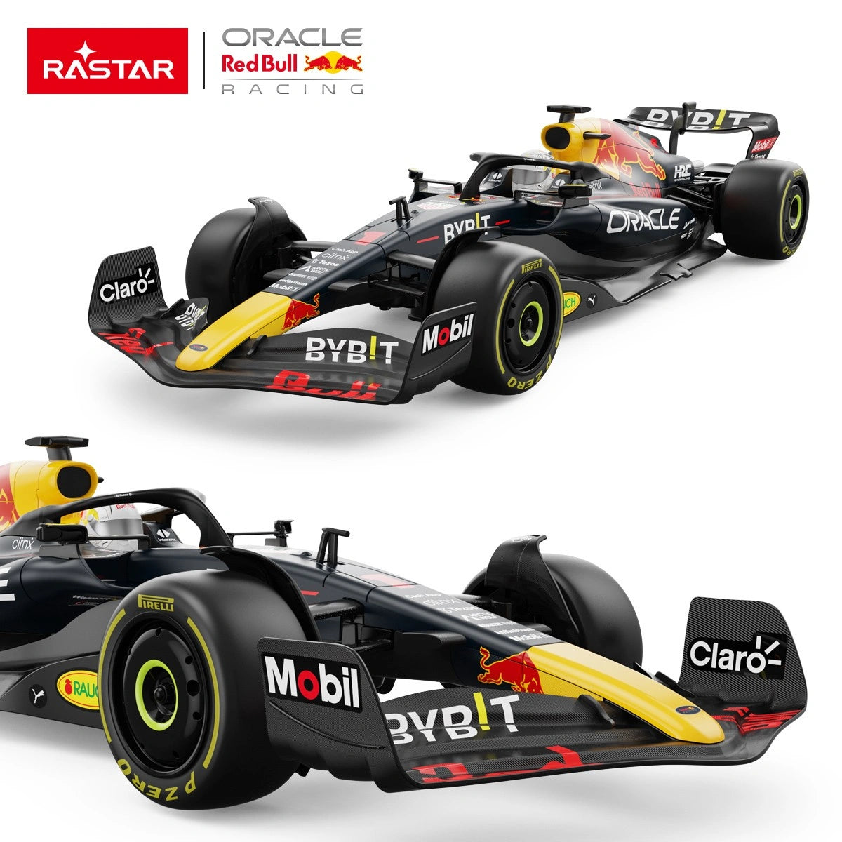 Radiovadāma mašīna Oracle Red Bull Racing RB18 F1, 1:12 Rastar 94700 | EcoToys