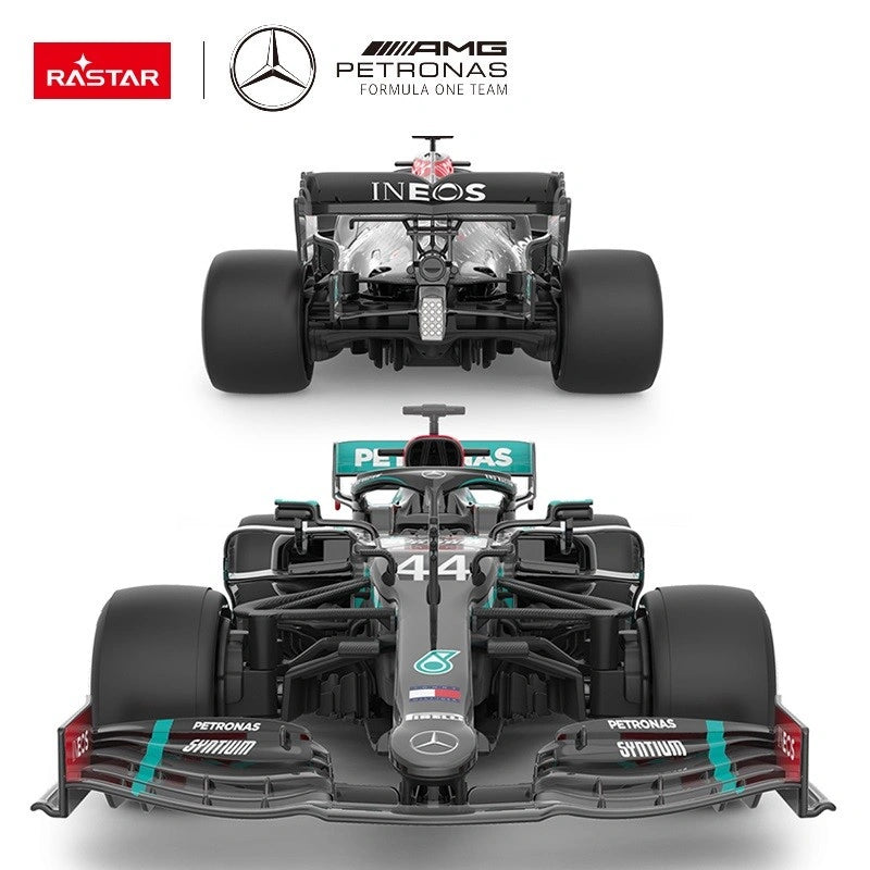 Radiovadāma mašīna Mercedes-AMG F1 W11 EQ Performance, 1:18 Rastar 98500 | EcoToys