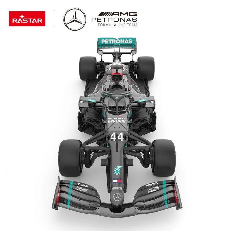 Radiovadāma mašīna Mercedes-AMG F1 W11 EQ Performance, 1:18 Rastar 98500 | EcoToys