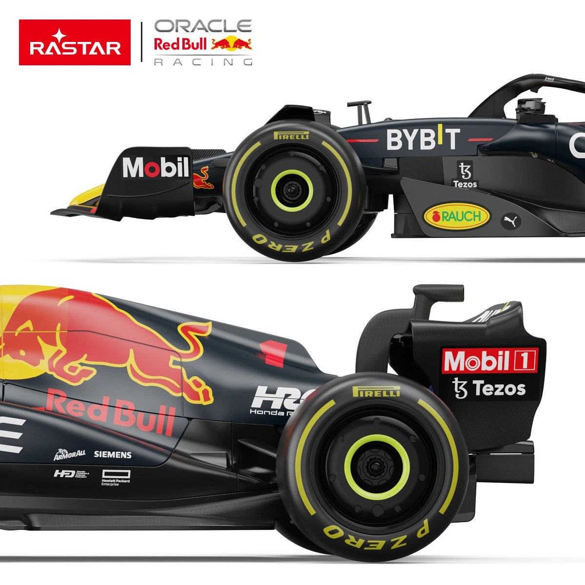 Radiovadāma mašīna Oracle Red Bull Racing RB18 F1, 1:12 Rastar 94700 | EcoToys
