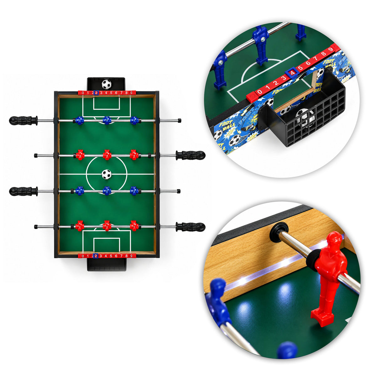 Mini galda futbols 50x30 cm bērniem | EcoToys