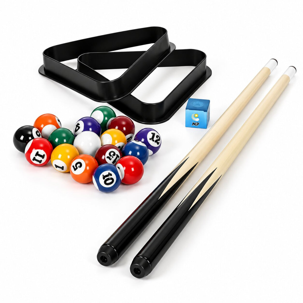 Mini biljarda galds 50x30 cm bērniem ar piederumiem | EcoToys
