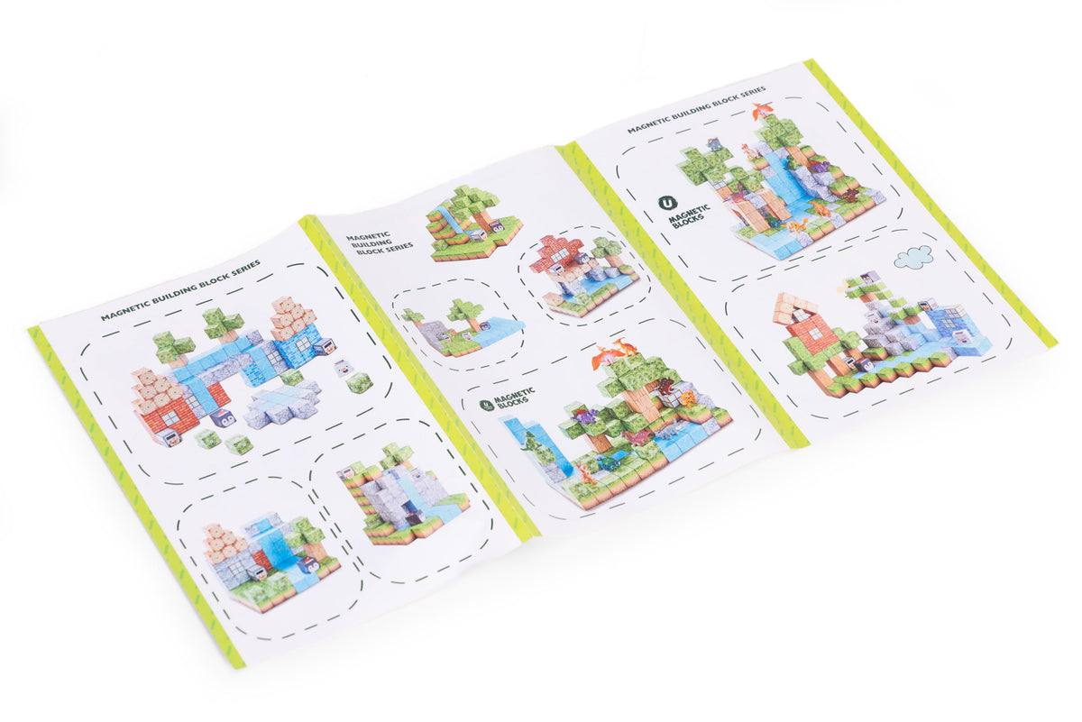 Magnētiskais konstruktors bērniem, 87 gab. | EcoToys