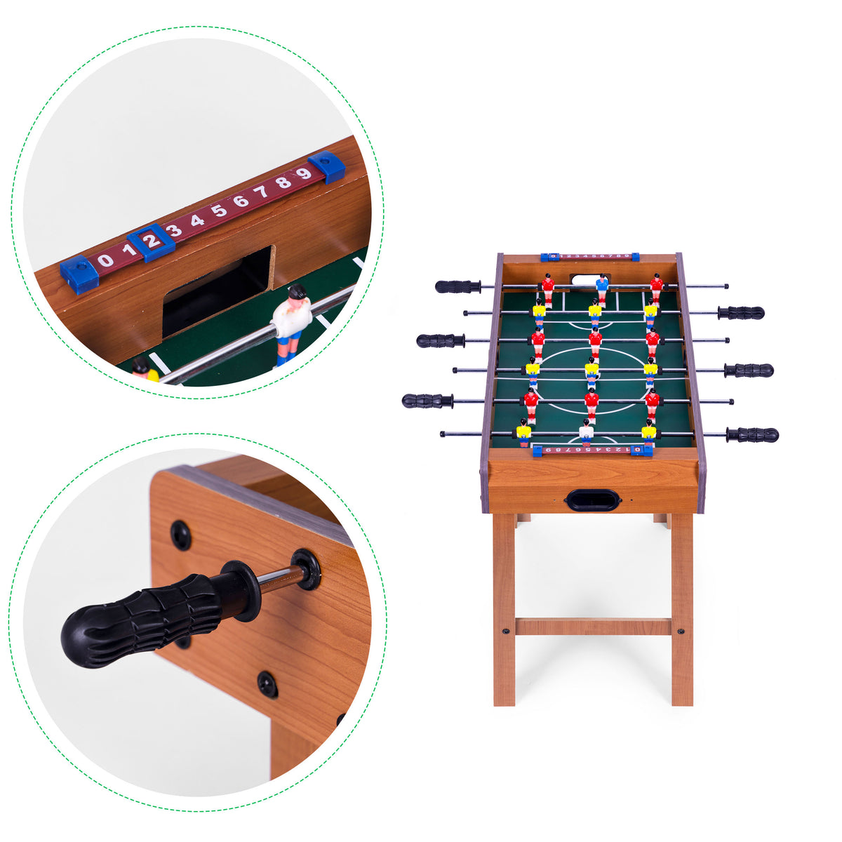 Koka galda futbols 69x35 cm | EcoToys