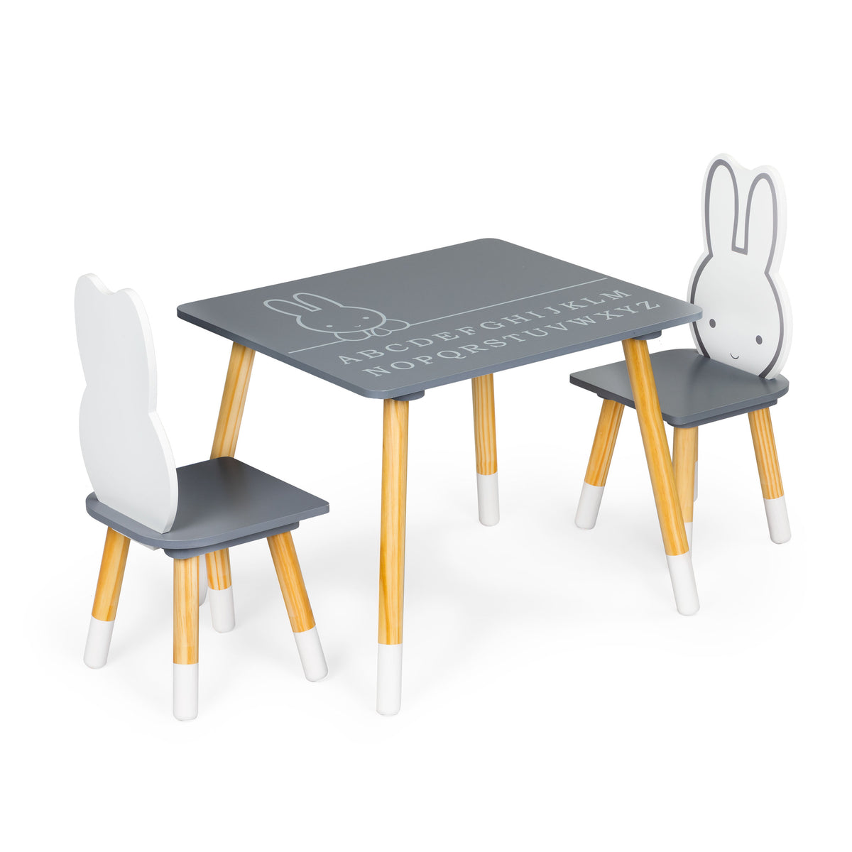 Bērnu mēbeļu komplekts: galds + 2 krēsli | EcoToys