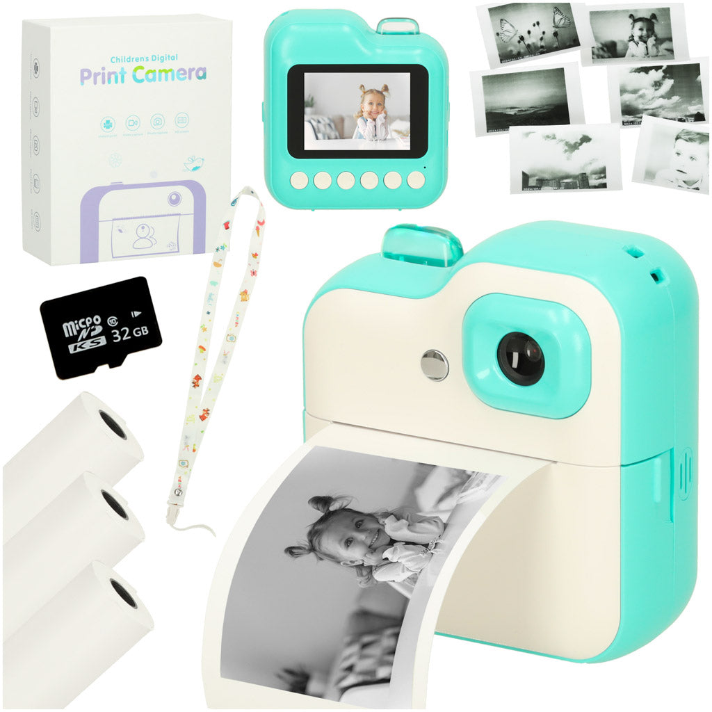 Momentuzņēmums bērniem 1GB 24mpx zaļš | EcoToys