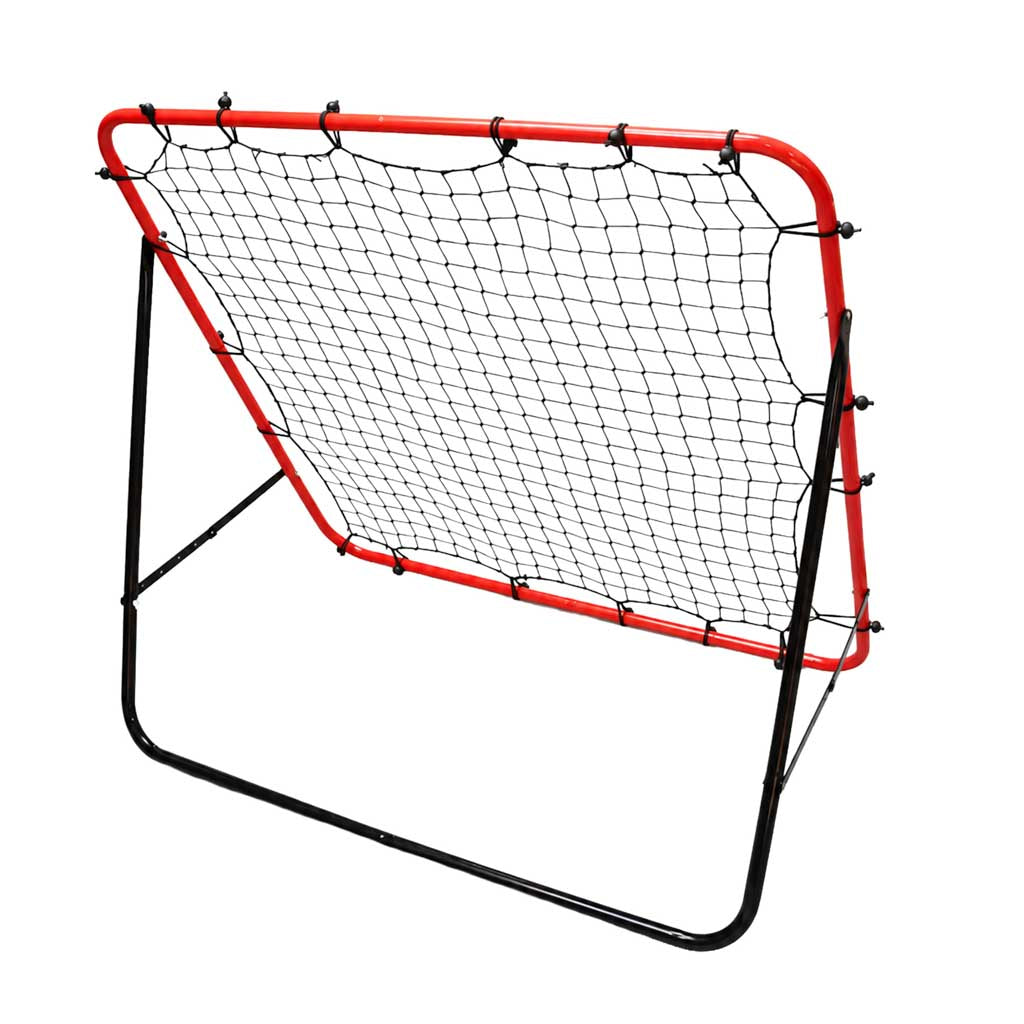 Futbola vārti bērniem ar atlēcienu treniņiem, 125x125 cm | EcoToys